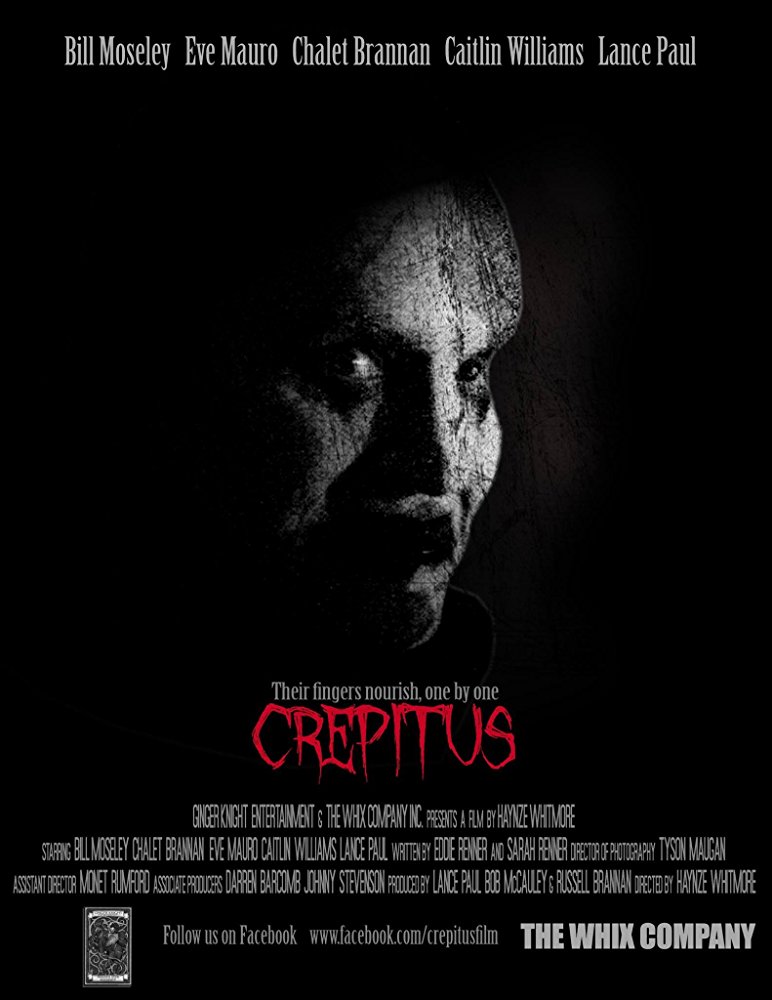 Another official trailer and poster for "Crepitus", starring Bill Moseley