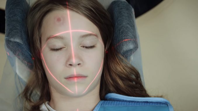 Demons attack a young girl in her dreams in "While We Sleep"