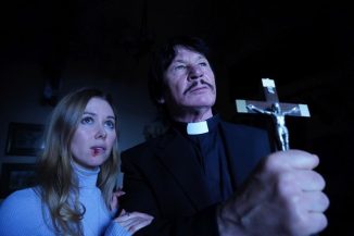 A tough priest with a troubled past must fight a demon in "Exorcist Vengeance"