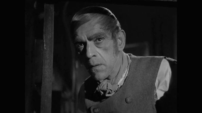 Documentary: "Boris Karloff: The Man Behind the Monster" a view of the career of the horror legend