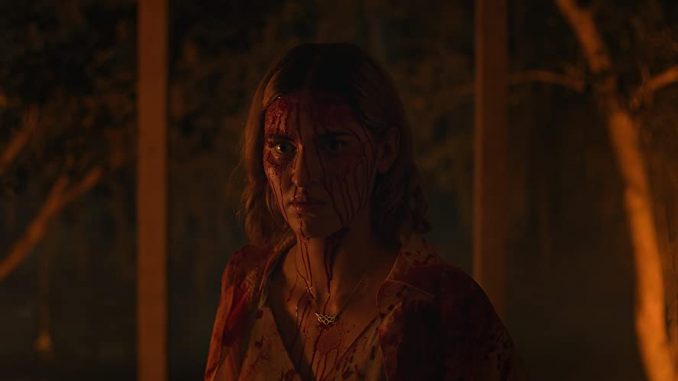 Meg Foster and Mena Suvari star in demonic horror "The Accursed"