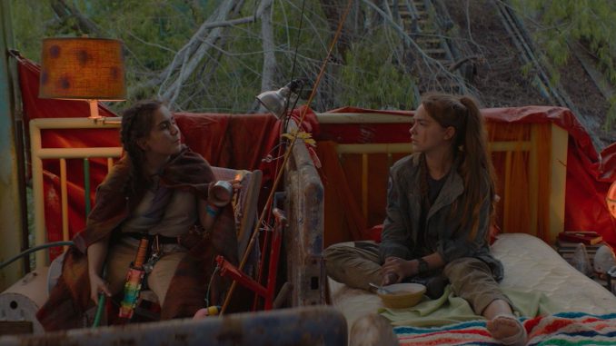 A bunch of kids must survive after a virus killed all the adults in the dystopian horror "The Park"