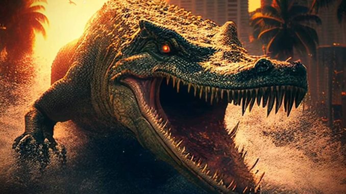 The "Cocaine Bear" will have a pal for the use of illicit substances with The Asylum's "Attack of the Meth Gator"